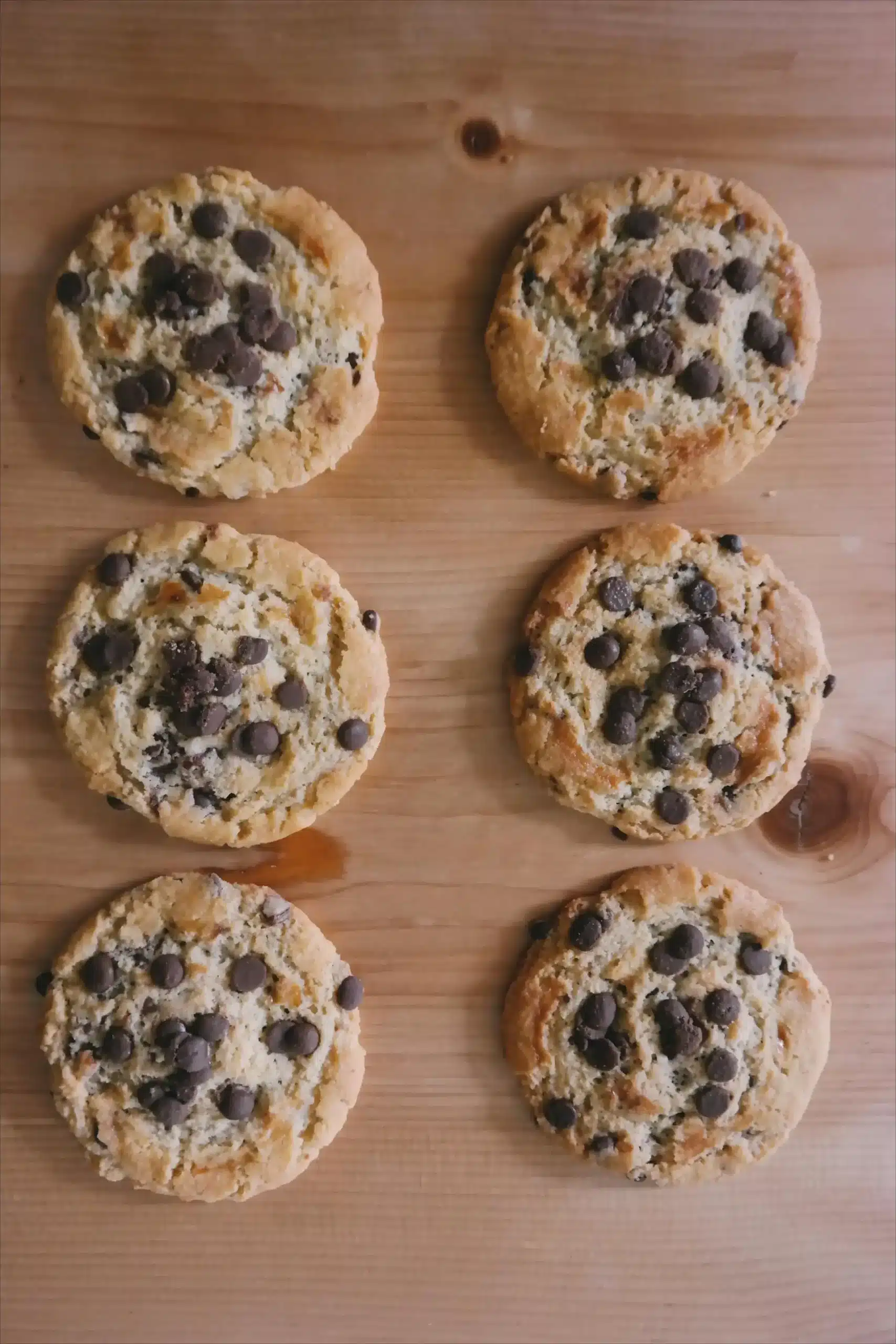 small batch chocolate chip cookies