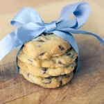 Blue Chocolate Chip Cookies