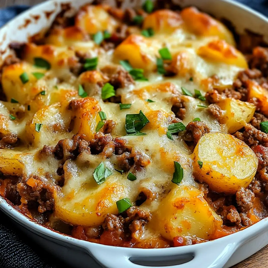 Hobo Casserole with Ground Beef & Potatoes – Irresistible!