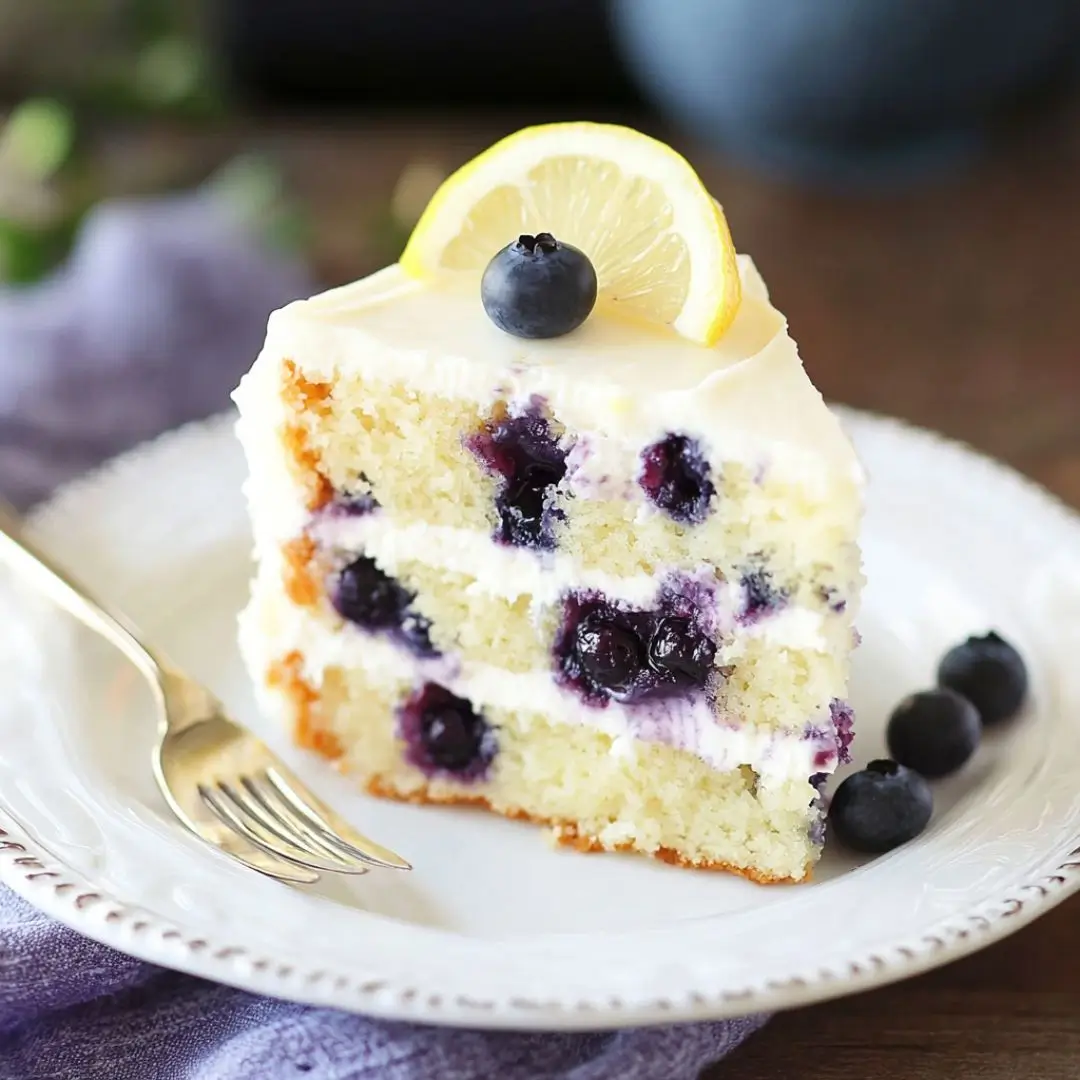 Lemon Blueberry Cake: A Summer Classic Bursting with Freshness