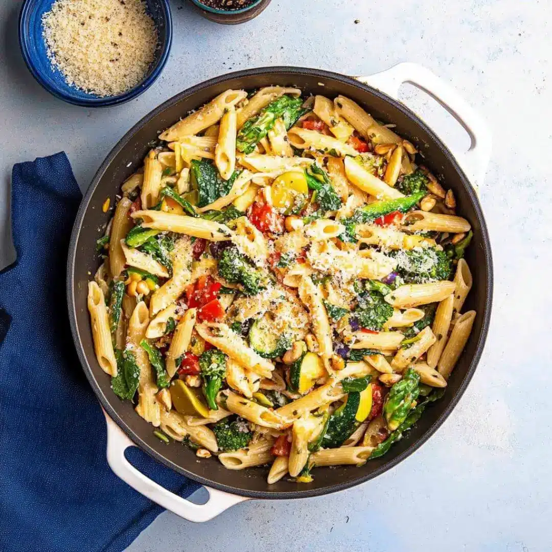 Easy Pasta Primavera Recipe – Mediterranean Summer Delight