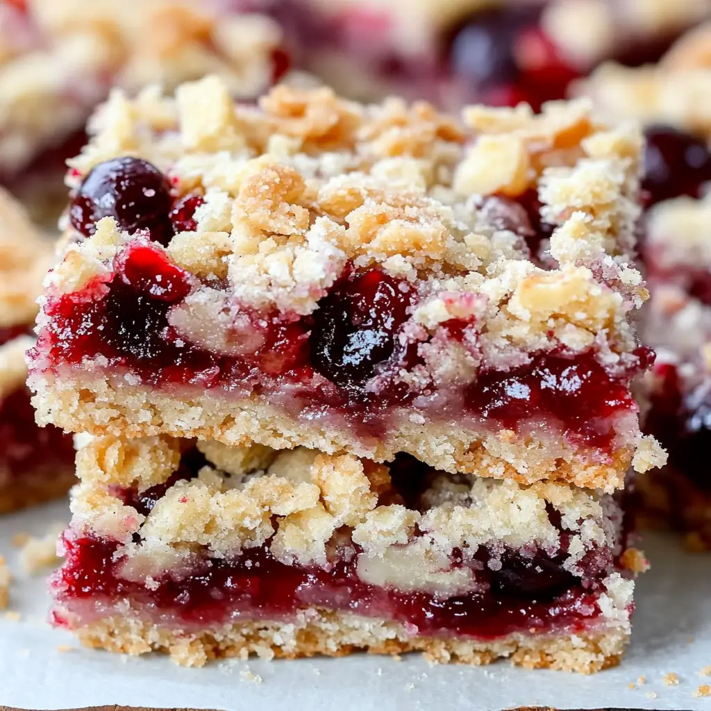 Almond Cherry Streusel Bars – A Springtime Classic Dessert