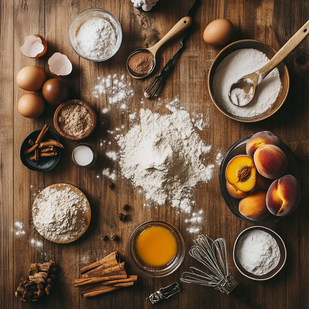 Peach Cobbler Cookies Recipe with Streusel and Peaches