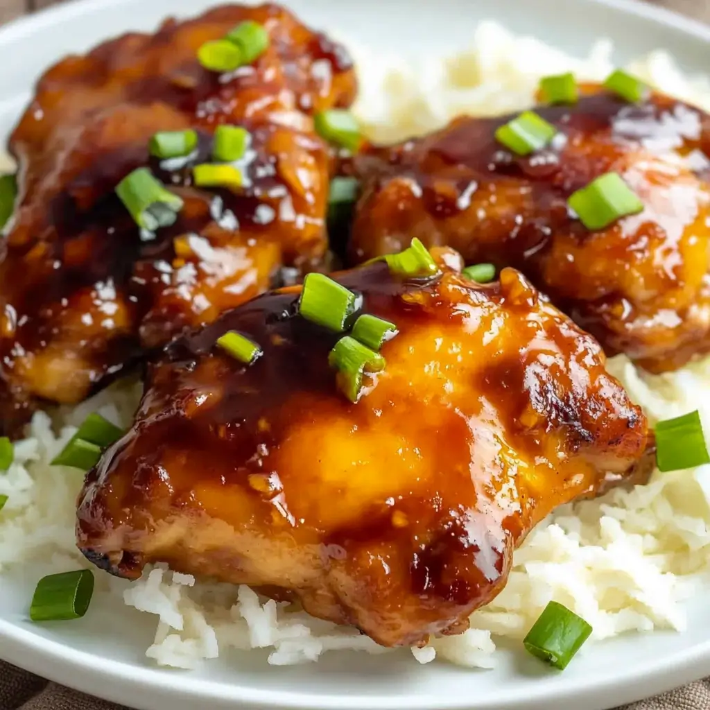 Easy Glazed Apricot Chicken