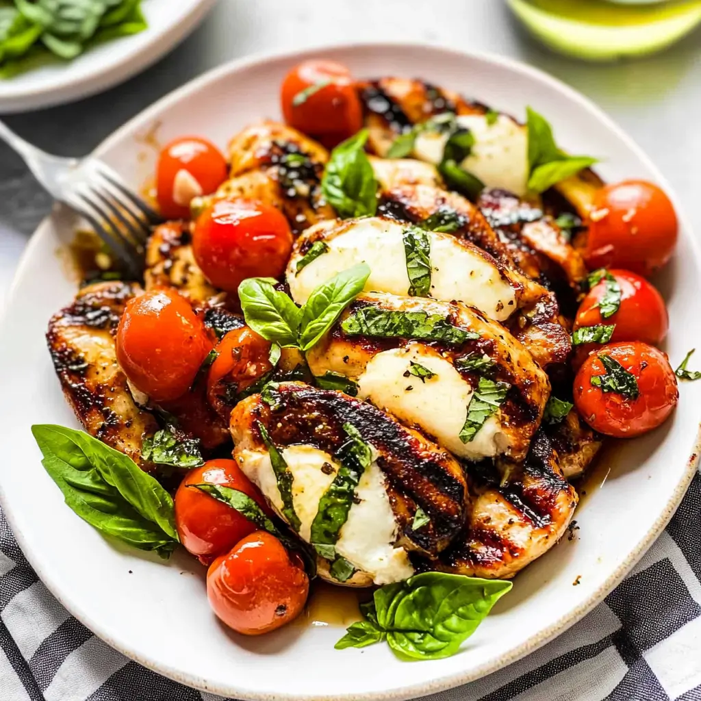 Grilled Chicken Caprese – Summer Favorite