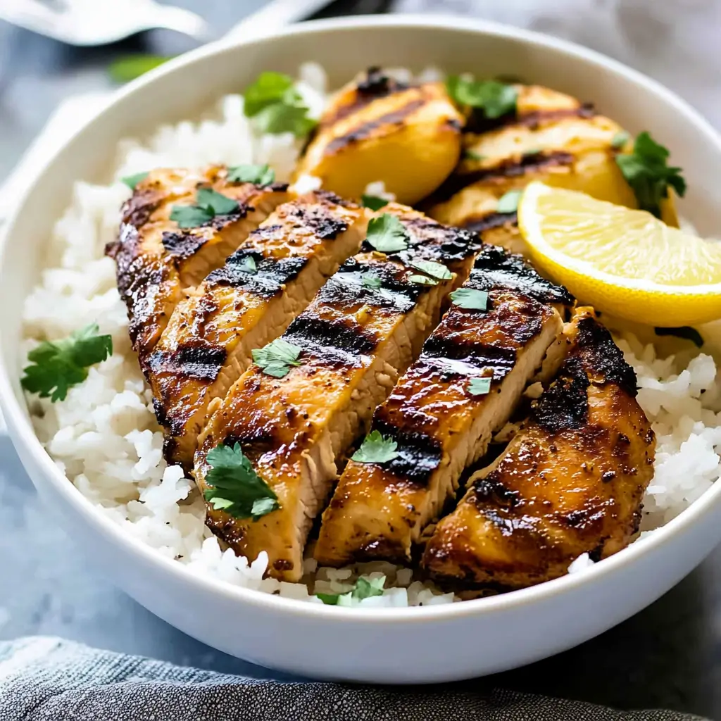 Hawaiian Chicken with Coconut Rice: A Taste of Island Sunshine