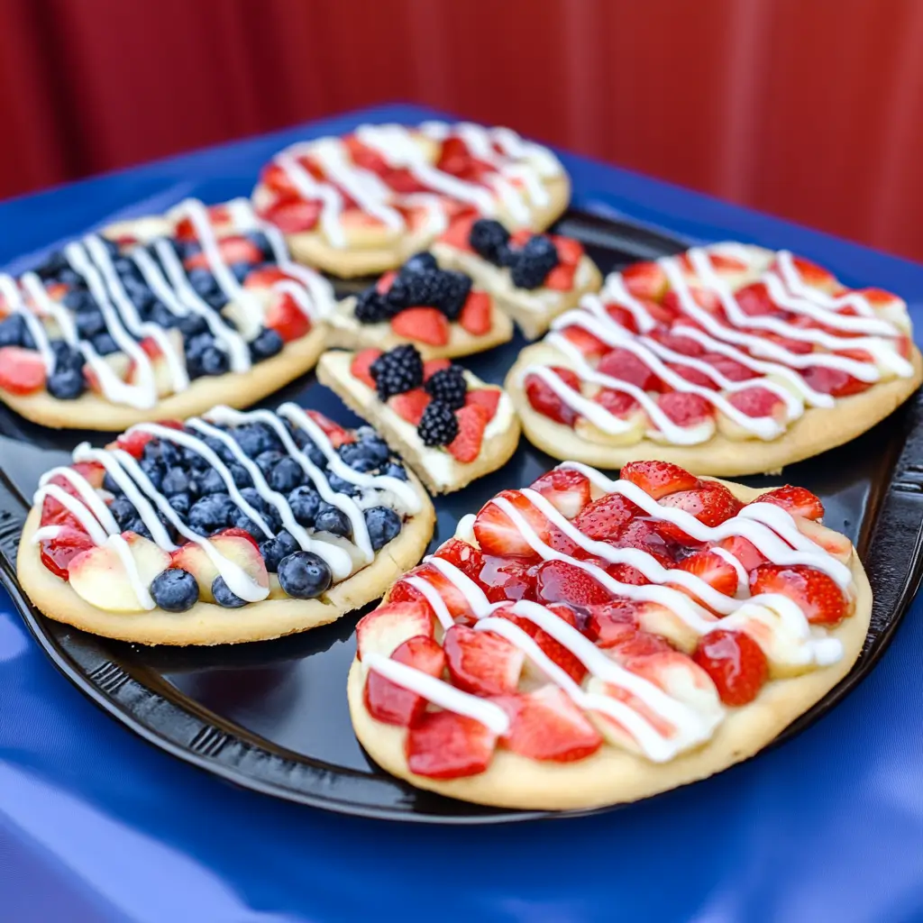 Mini Fruit Pizzas – A Colorful Fourth of July Favorite