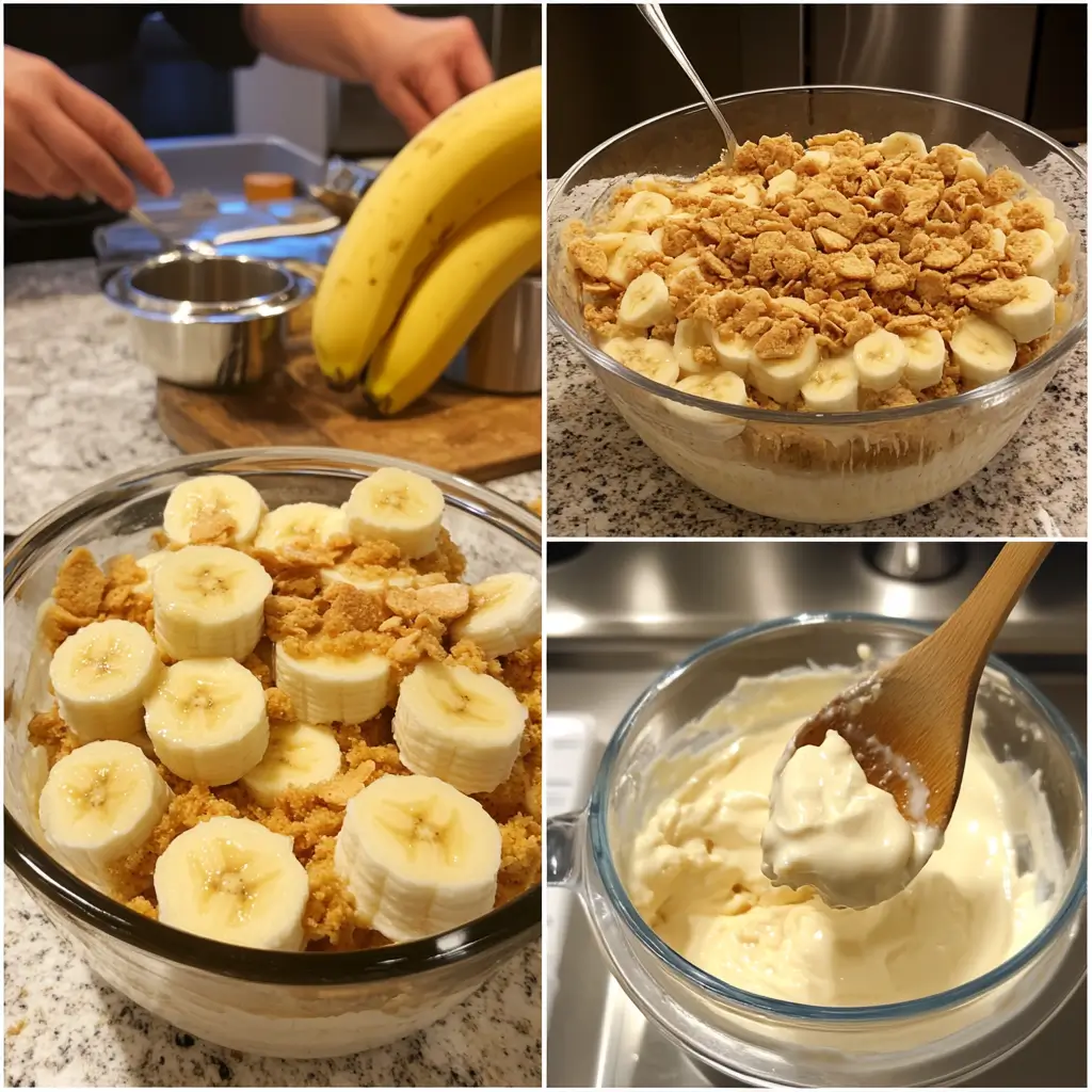 How to Make Banana Pudding Banana Pudding Preparation Process