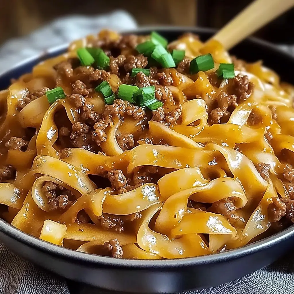 Stunning Mongolian Ground Beef Noodles Recipe for the Perfect Family Dinner