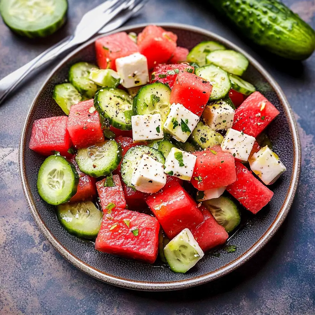 Watermelon Cucumber Salad: The Ultimate Refreshing Summer Recipe