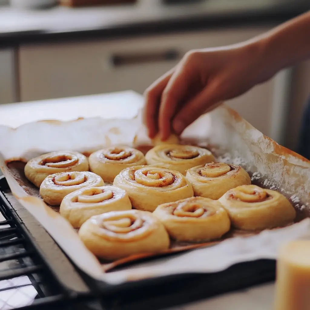 Making Banana Cinnamon Roll Dough