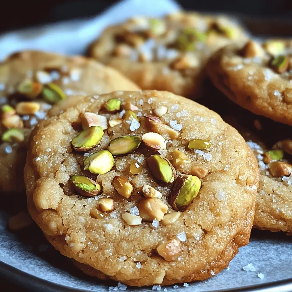 Salted Honey Pistachio Cookies: A Sweet and Savory Crunch