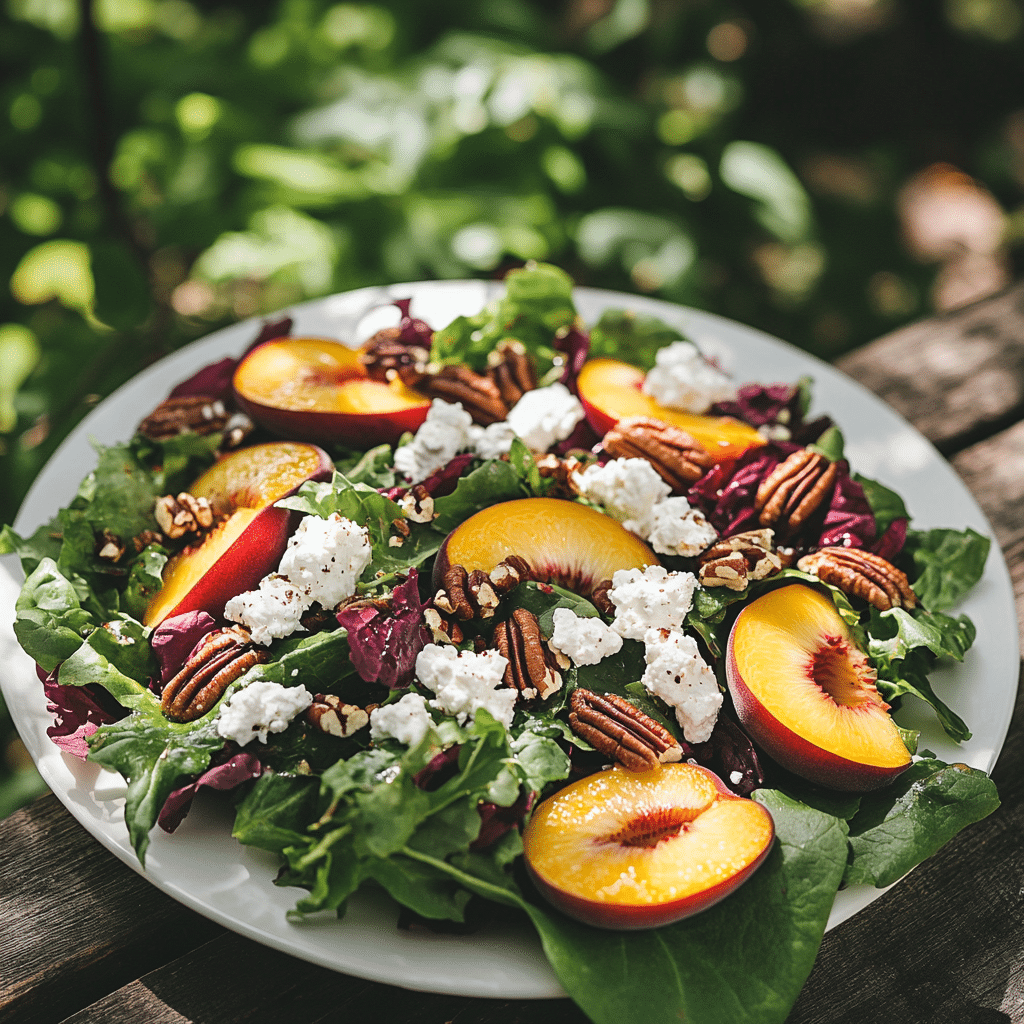 Millionaire Peach Salad – The Ultimate Sweet & Savory Summer Sensation