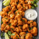 Air fryer buffalo cauliflower recipe