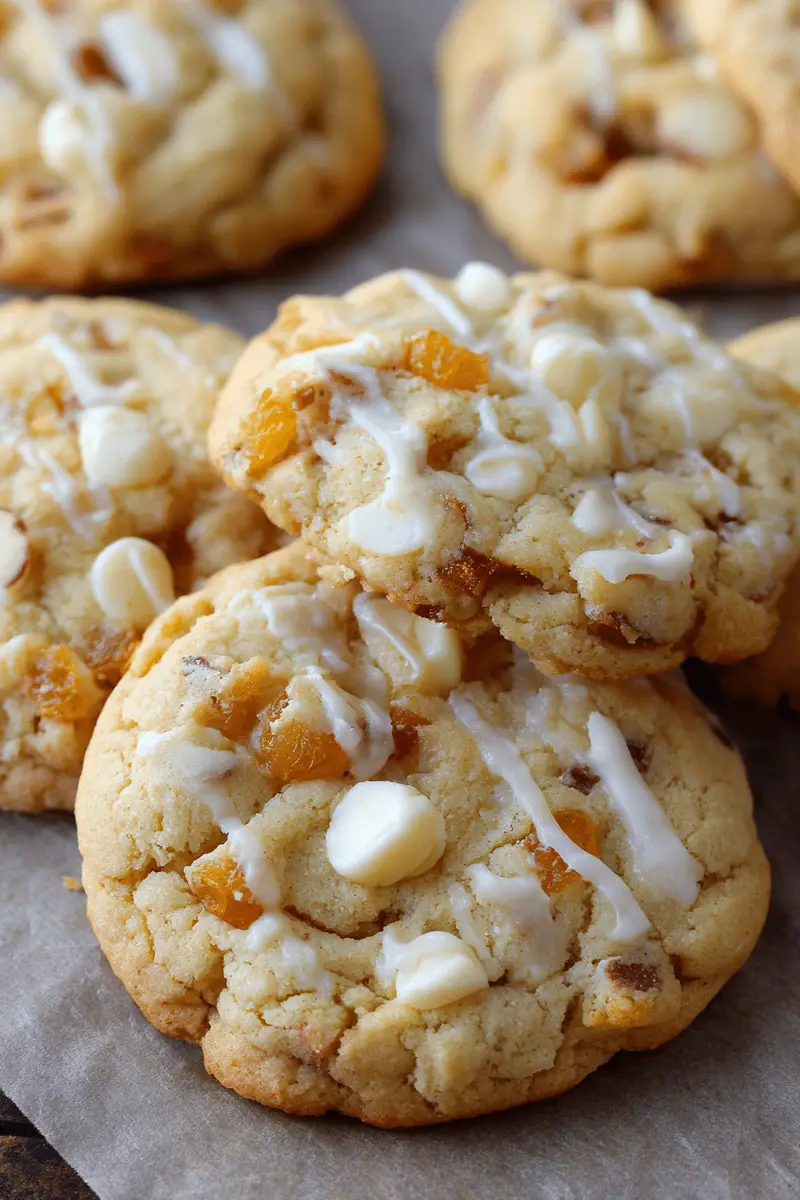 Apricot White Chocolate Cookies: Sweet, Chewy, & Nutty Delight