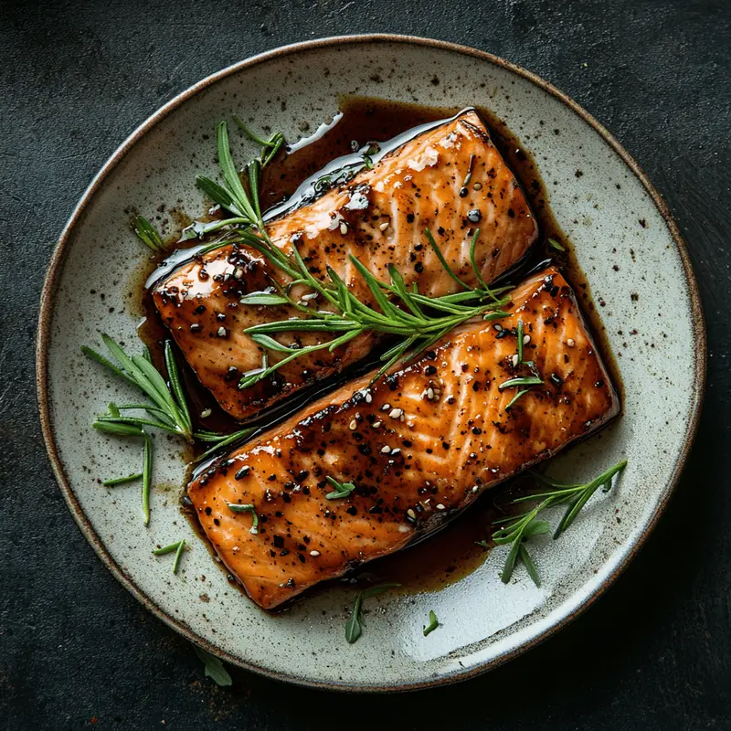Balsamic Glazed Salmon: Sweet, Tangy, and Oven-Baked Perfection