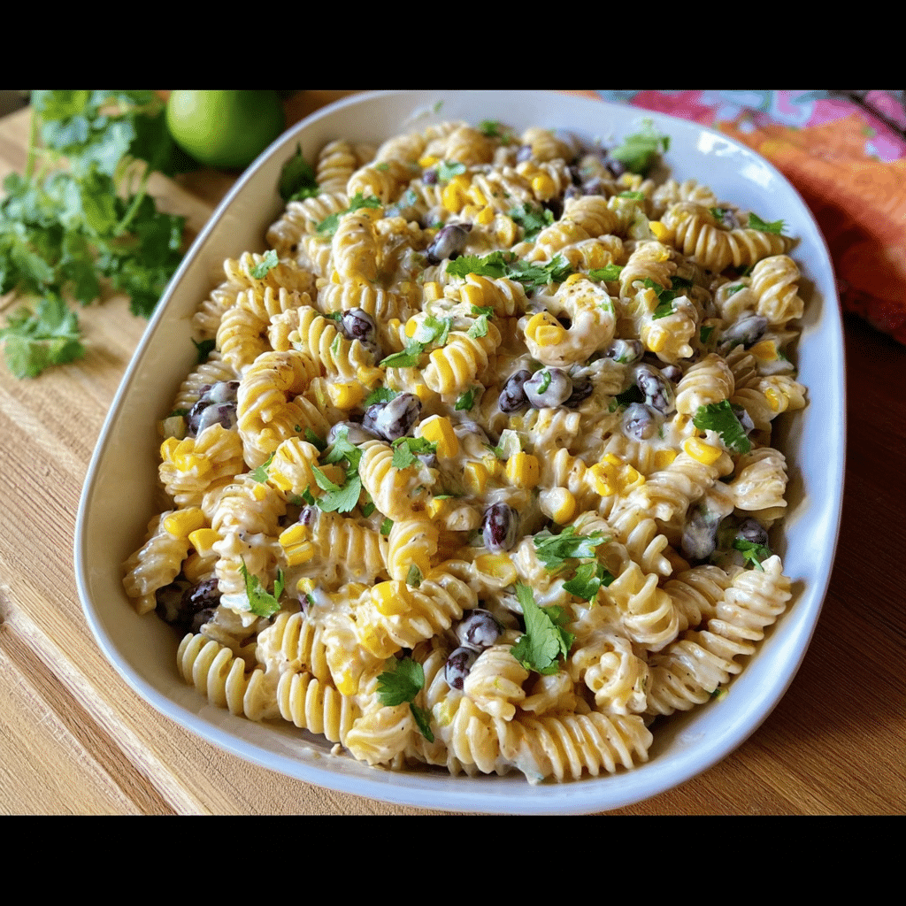Black Bean and Corn Pasta Salad – Easy, High-Protein Recipe