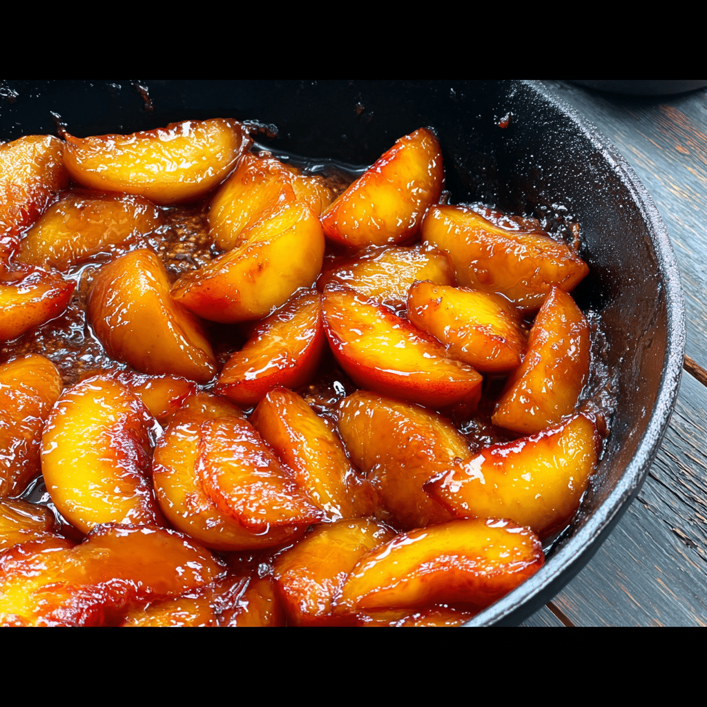 Caramelized Skillet Peaches: A Simple, Sweet Summer Treat