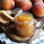 Classic Peach Jam in Jars