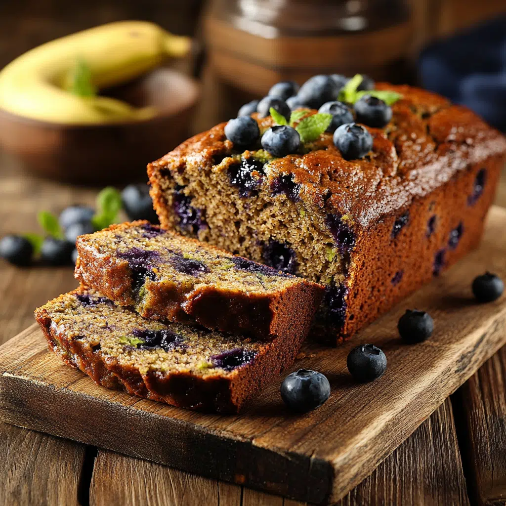 Blueberry Banana Zucchini Bread: Moist, Easy &amp; Totally Delicious