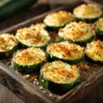 Easy Baked Zucchini with Parmesan and Breadcrumbs