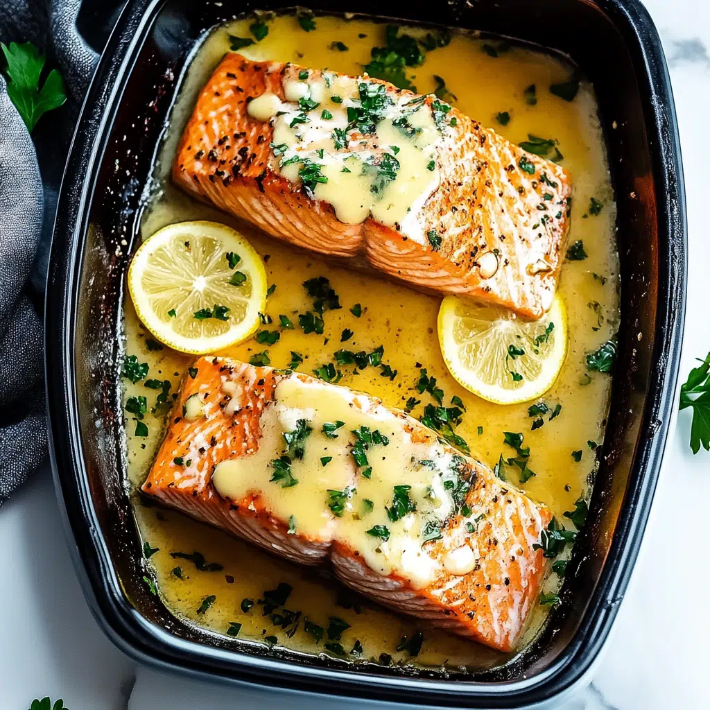 Garlic Butter Baked Salmon – Easy, Flavorful &amp; Ready in 35 Minutes