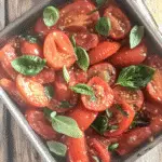 Homemade Roasted Tomato Sauce in a jar