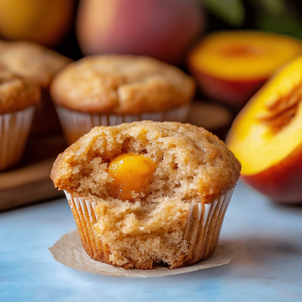 Peach Muffins Recipe: A Sweet and Simple Summer Delight