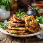 crispy and easy zucchini fritters recipe