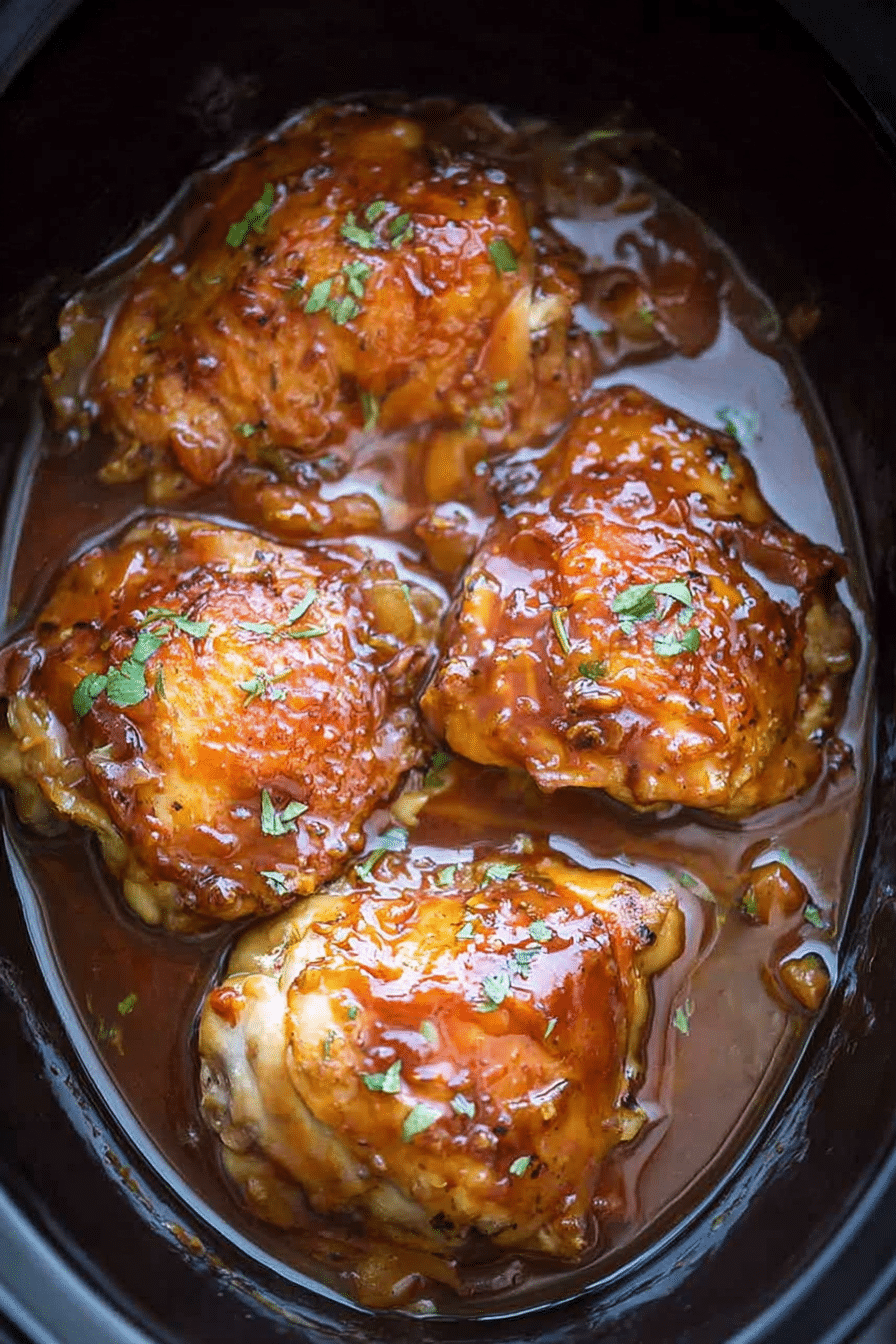 Slow Cooker Apricot Chicken: Sweet, Easy, & Family-Friendly