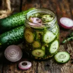 Southern refrigerator pickles recipe