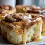 Apple Cider Cinnamon Rolls with Brown Butter Icing