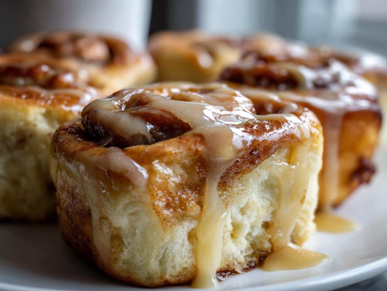 Irresistible Apple Cider Cinnamon Rolls with Brown Butter Icing Delight