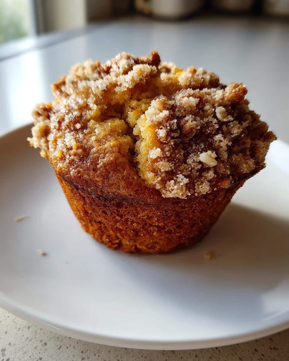 Apple Pumpkin Streusel Muffins - detail 1