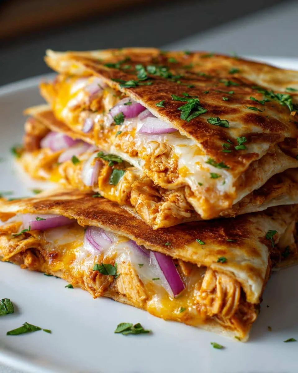 BBQ Chicken Quesadilla - detail 2