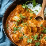 butter chicken slow cooker featured image