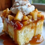 Caramel Apple Poke Cake Recipe