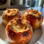 Cheesecake Stuffed Baked Apples