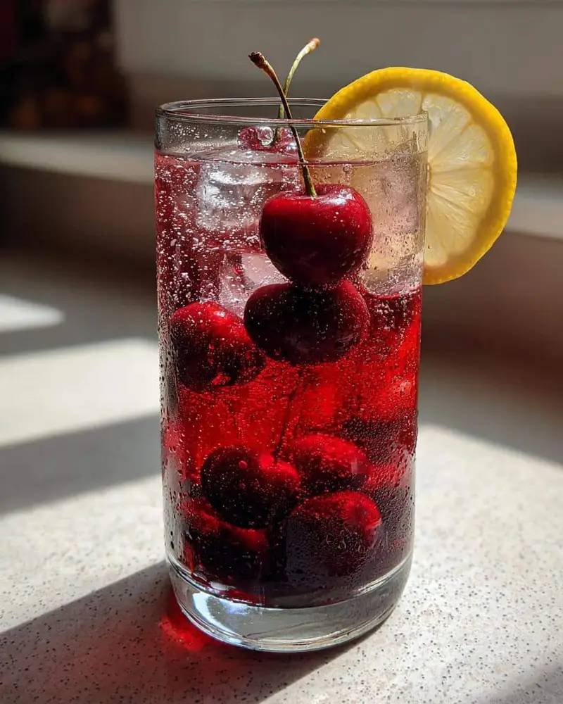 Cherry Iced Tea - detail 1