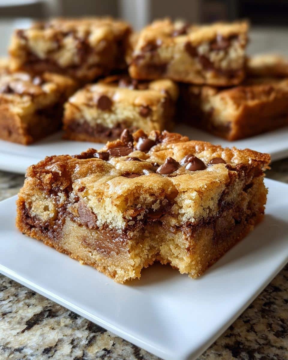 Chocolate Chip Cookie Bars - detail 2