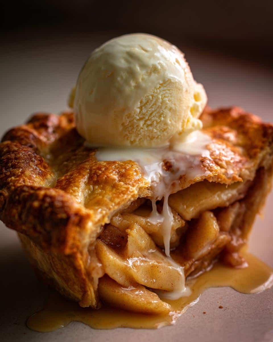 Cinnamon Apple Pie à la Mode - detail 1