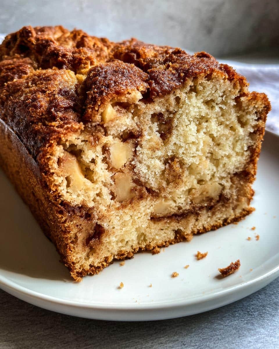 Cinnamon Swirl Apple Bread - myfullcook - detail 1