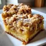 Classic Apple Crumble Bars