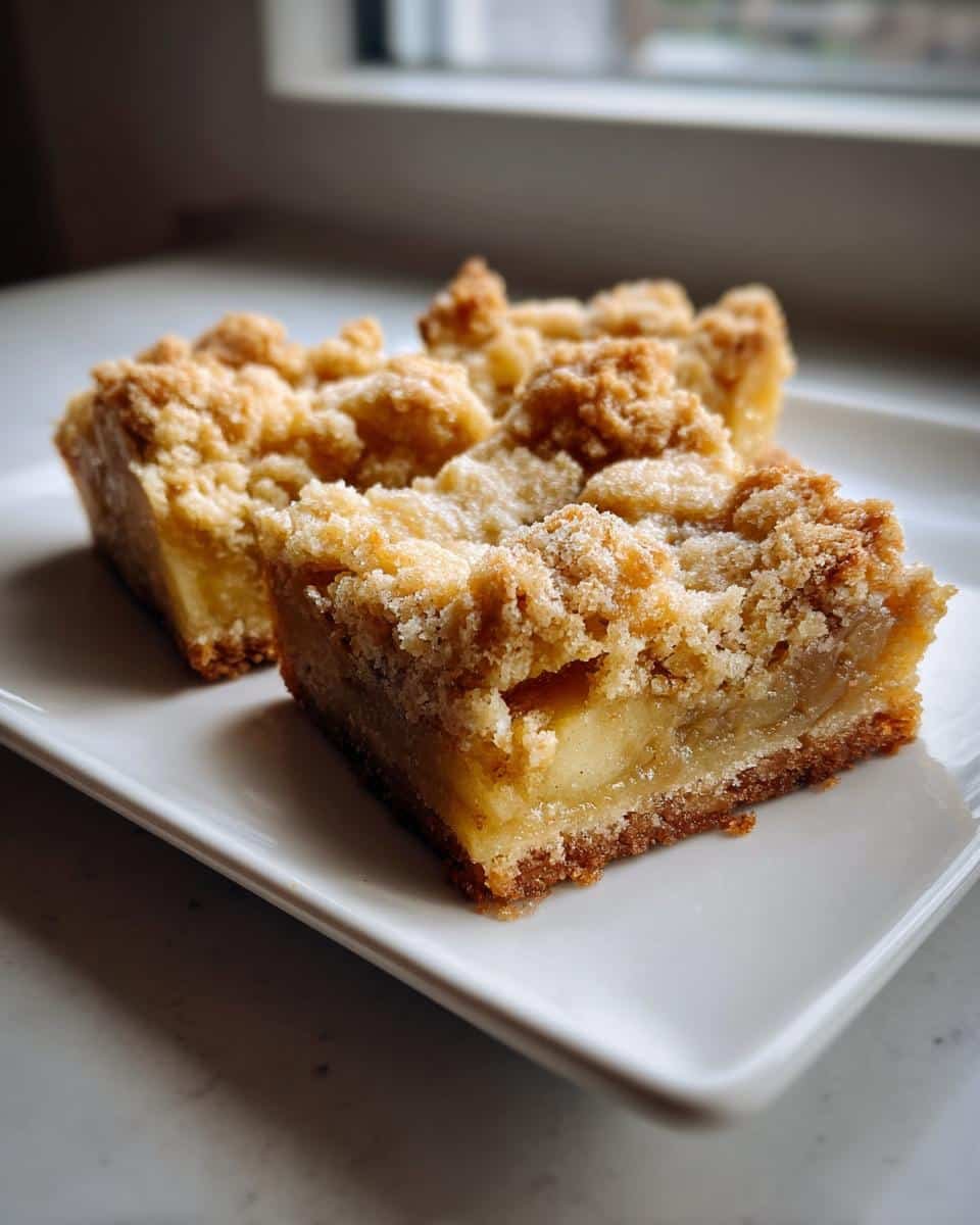 Classic Apple Crumble Bars - detail 1