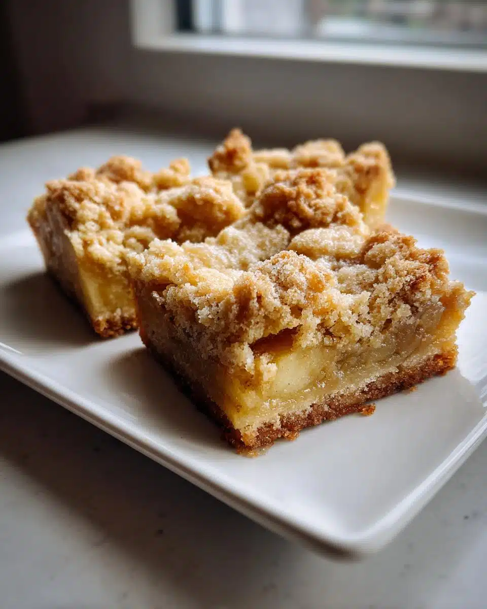 Classic Apple Crumble Bars - detail 1