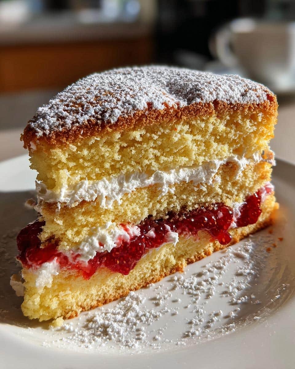 Classic Victoria Sponge Cake - detail 1