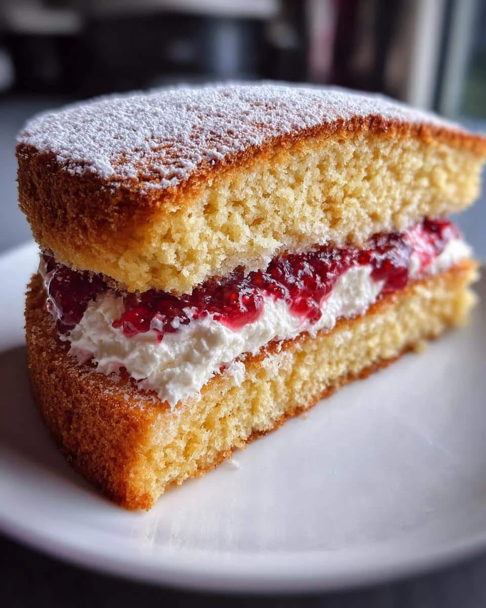 Perfect Classic Victoria Sponge Cake That Melts in Your Mouth