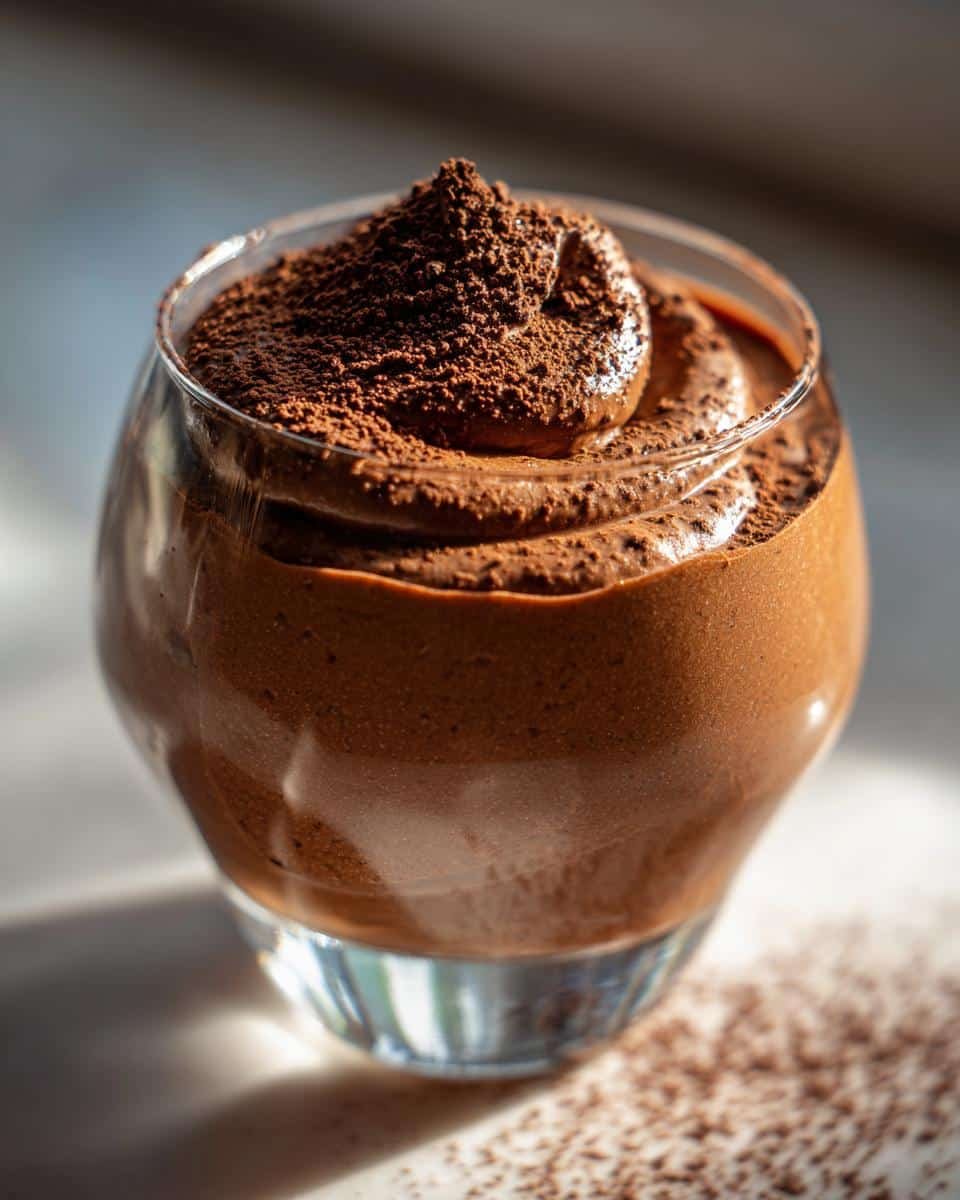 Creamy Chocolate Avocado Mousse - detail 1
