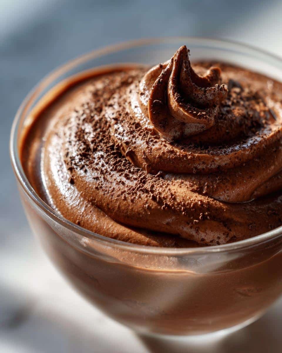 Creamy Chocolate Avocado Mousse - detail 2