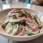 Creamy Cucumber Salad